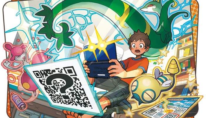 Pokémon Sun & Moon – Discover Pokémon Using The QR Scanner!