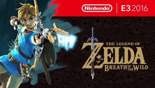 Nintendo E3 2016 The Legend of Zelda Breath of the Wild