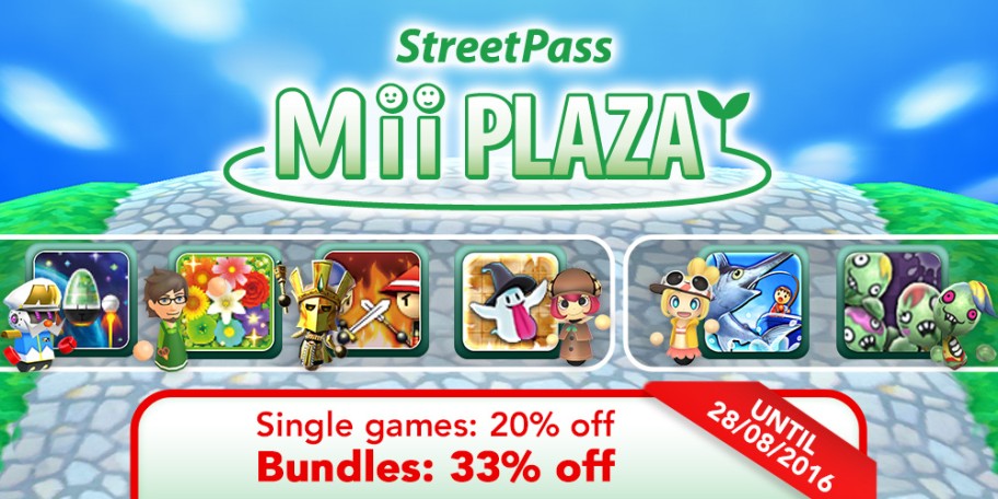Nintendo eShop Downloads Europe StreetPass Mii Plaza Sale