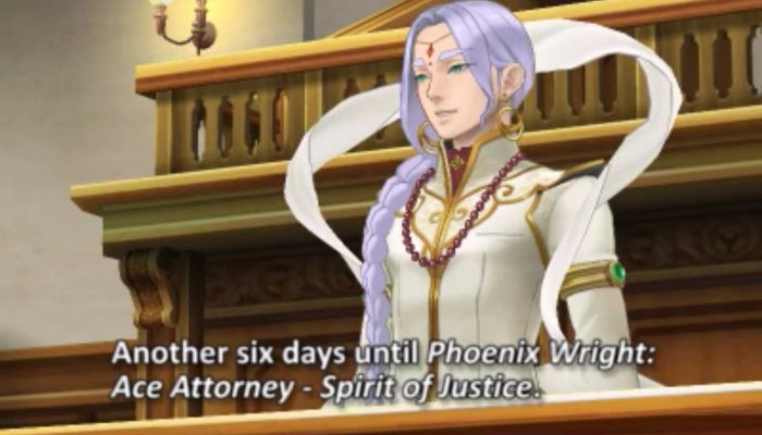 Phoenix Wright: Ace Attorney Spirit of Justice – Countdowns