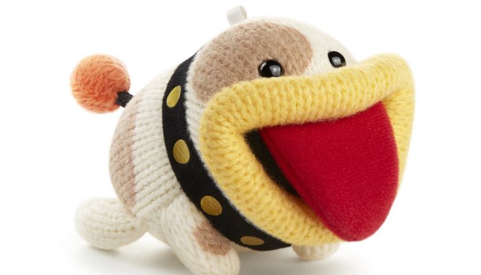 Poochy gets a yarn amiibo for Poochy & Yoshi’s Woolly World