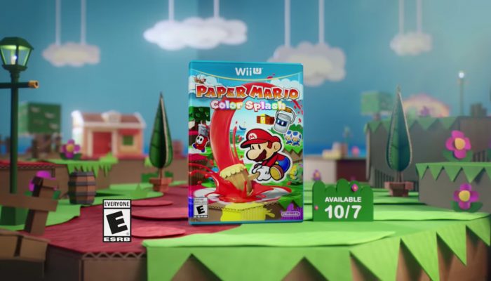 Paper Mario: Color Splash – North American Commercials