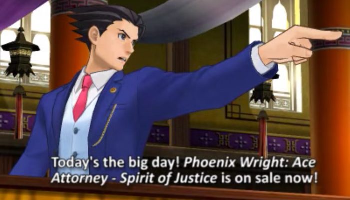 Phoenix Wright: Ace Attorney Spirit of Justice – Out Now!