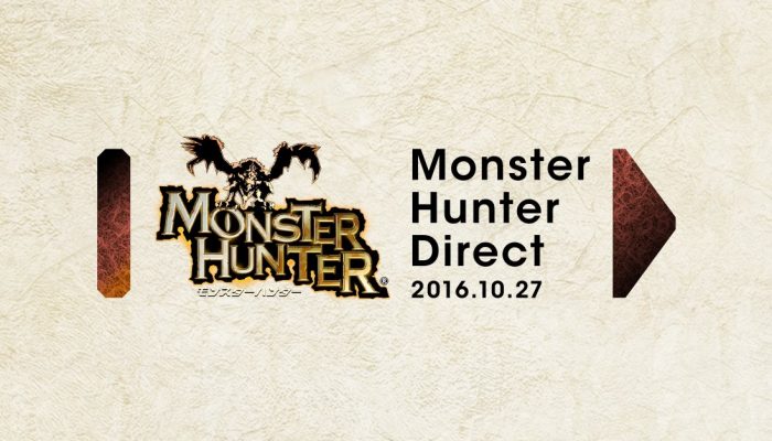 Japanese Monster Hunter Direct announced for October 27 at 8 PM Japanese time