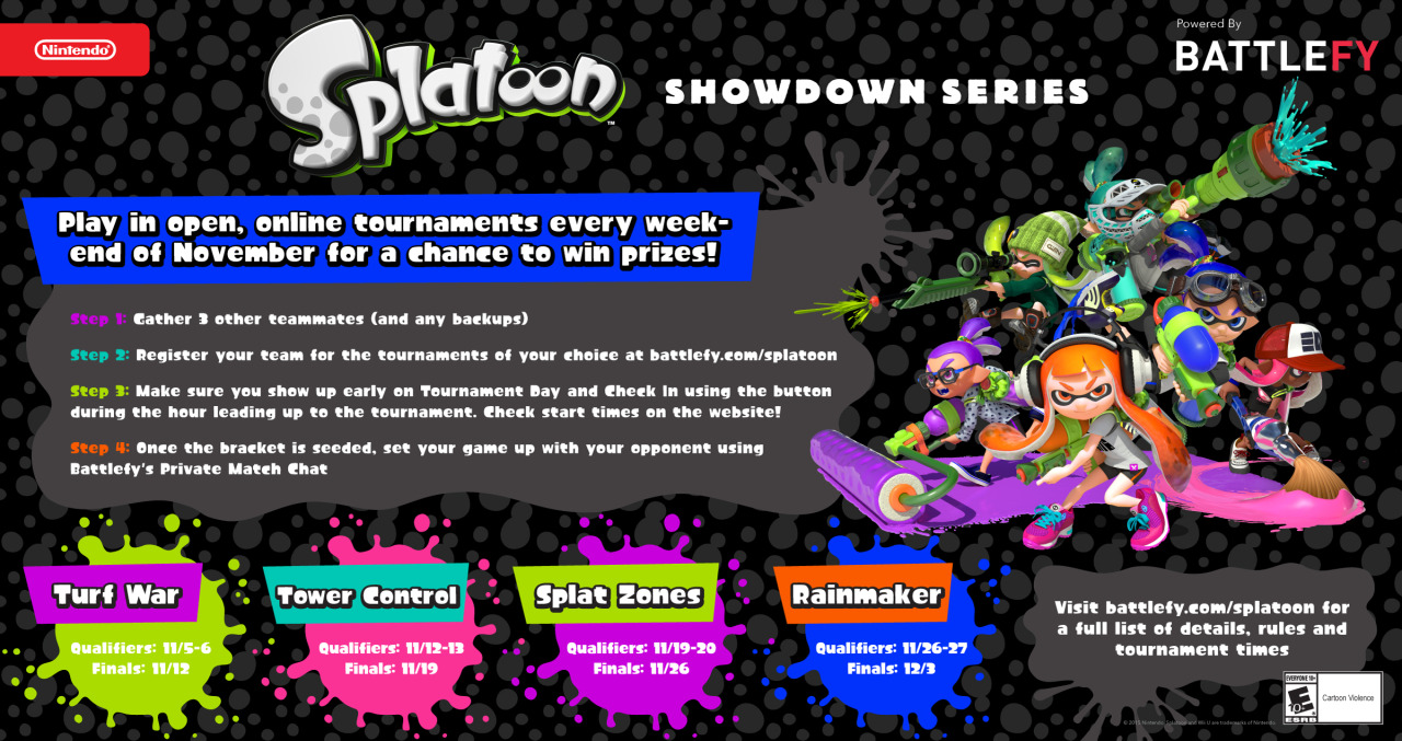 Splatoon Showdown Series