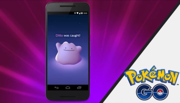 Pokémon Go – Ditto has been discovered!