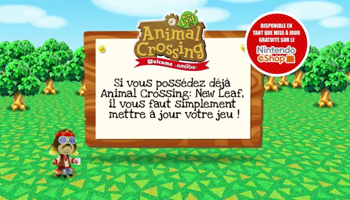 Animal Crossing : New Leaf Welcome amiibo – Bande-annonce vue d’ensemble
