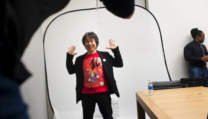 Shigeru Miyamoto at Apple SoHo for Super Mario Run