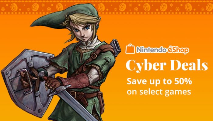 NoA: ‘Nintendo offers Cyber Deals at up to 50% off’
