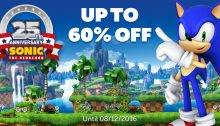 Nintendo eShop Sonic the Hedgehog 25th Anniversary Sale