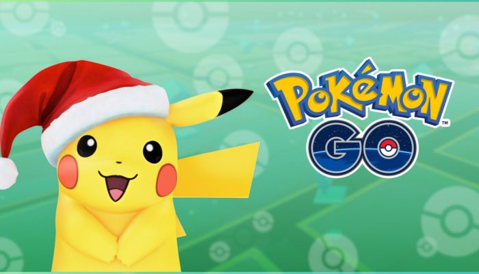 Holiday Pikachu keeps its hat upon evolving