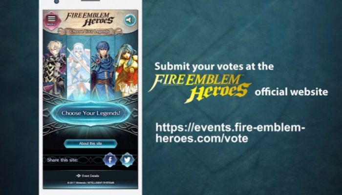 Fire Emblem Heroes Choose Your Legends is now live
