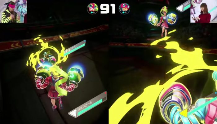 Japanese Nintendo Switch Hands-On Experience 2017 – Arms on the Main Stage