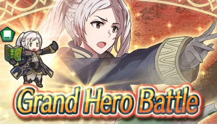Female Robin available as a Grand Hero Battle in Fire Emblem Heroes