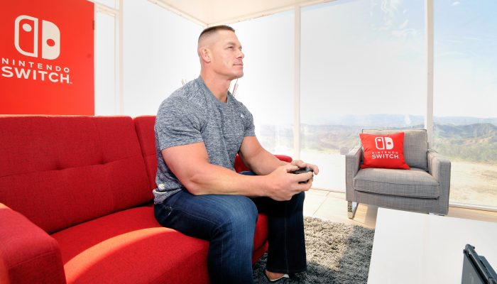 Photos of the Nintendo Switch Unexpected Places Event with WWE Superstar John Cena