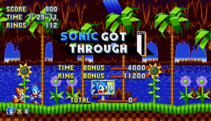 Sonic Mania – Green Hill Zone Gameplay