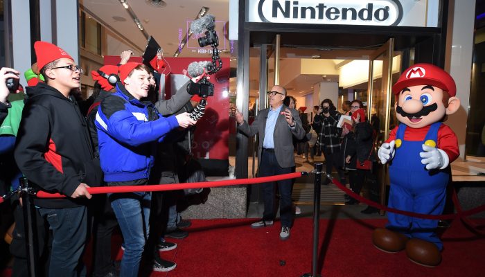 Photos of the Nintendo NY Store Nintendo Switch Launch Event