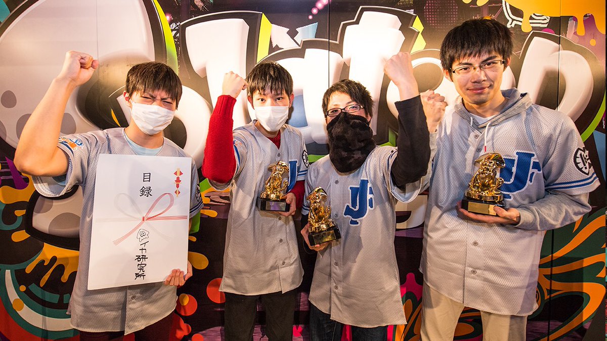 Here's the team set to represent Japan at the 2017 Splatoon 2