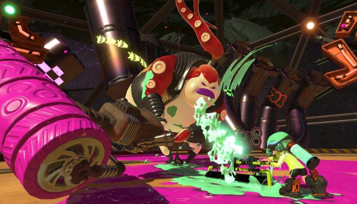 A look at a new boss in Splatoon 2
