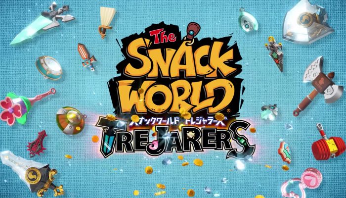 Snack World: Trejarers – First Japanese Commercial