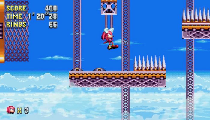 Sonic Mania – Knuckles in Flying Battery Zone