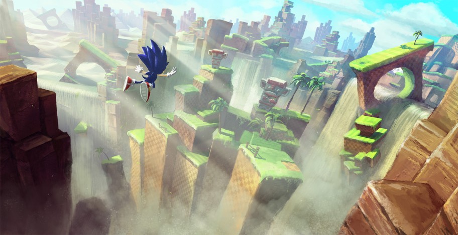Return to the Green Hill Zone as Classic and Modern Sonic in the New Sonic  Generations Demo