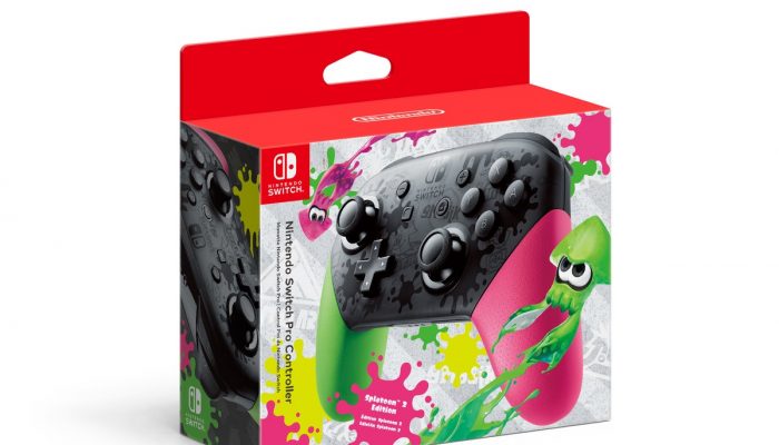 North America also gets a Splatoon 2 Edition Nintendo Switch Pro Controller