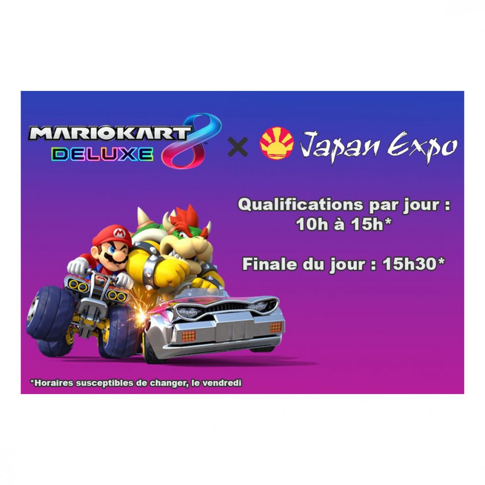 Japan Expo 2017 Mario Kart 8 Deluxe