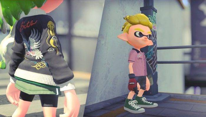 “Kuraagesu” in Splatoon 2