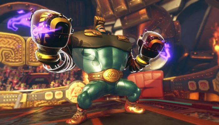 Max Brass announced as free DLC for Arms