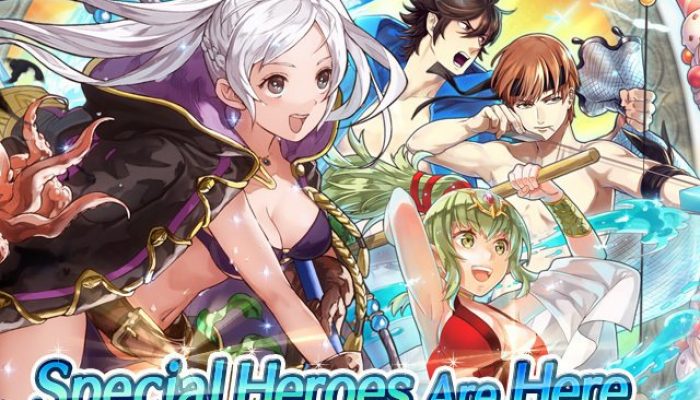 Special Summer Heroes are now available in Fire Emblem Heroes