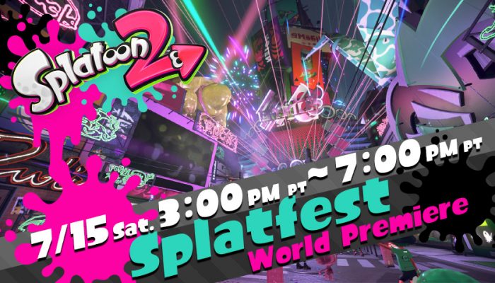 NoA: ‘Join the Splatoon 2: Splatfest World Premiere demo’