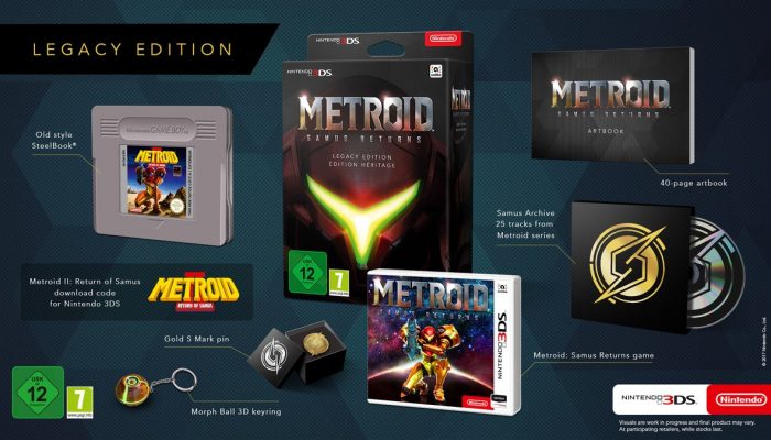 A look at the Metroid Samus Returns Legacy Edition
