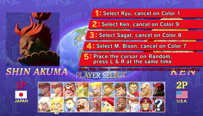 Ultra Street Fighter 2 The Final Challengers SHIN AKUMA/M.BISON Budd
