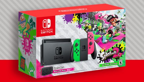 Nintendo Switch Splatoon 2 Edition Bundle