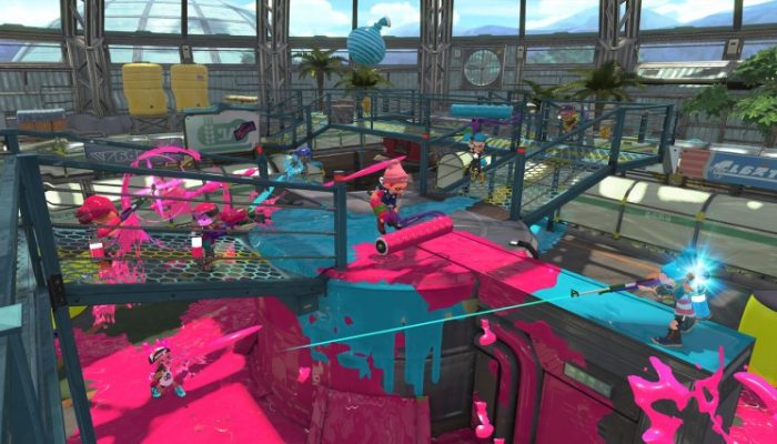 Nintendo France : ‘Nouveau rapport du laboratoire de recherche sur les calamars : le stage Serre Goémon débarque dans Splatoon 2 !’