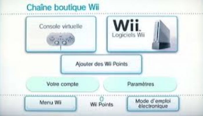 Nintendo France : ‘Informations importantes concernant la fermeture de la chaîne boutique Wii’