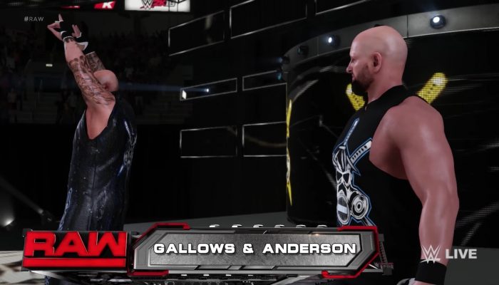 WWE 2K18 – Gallows and Anderson Entrance