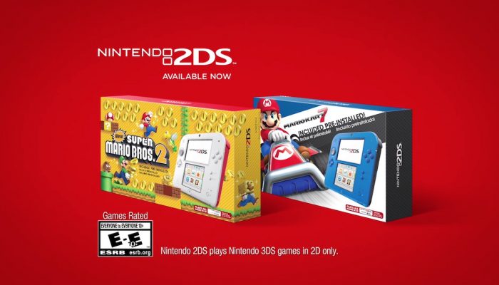 Nintendo 2DS – Scarlet Red Commercial