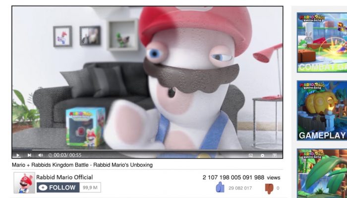 Mario + Rabbids Kingdom Battle – Rabbid Mario’s Unboxing