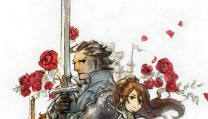 A thank you artwork for the Project Octopath Traveler demo from Square Enix