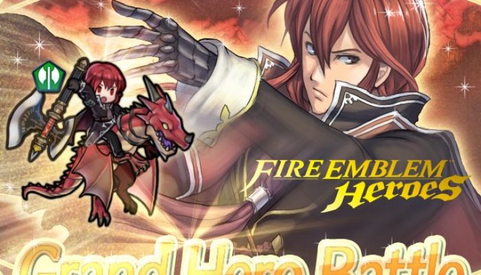 Michaelis back as a Grand Hero Battle in Fire Emblem Heroes