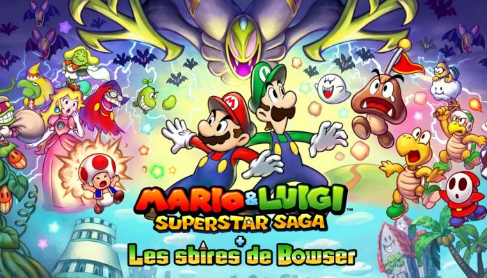 Nintendo France : ‘Mario & Luigi: Superstar Saga + Les sbires de Bowser est désormais disponible en boutique et sur le Nintendo eShop’