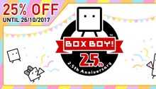 Nintendo eShop Sale BoxBoy 2.5th Anniversary Sale