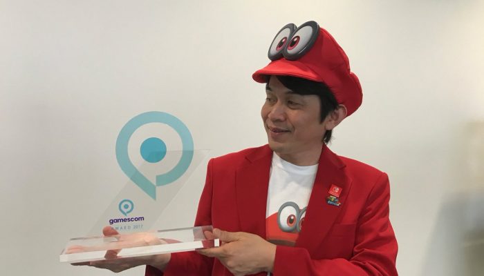 Super Mario Odyssey wins Best of gamescom award