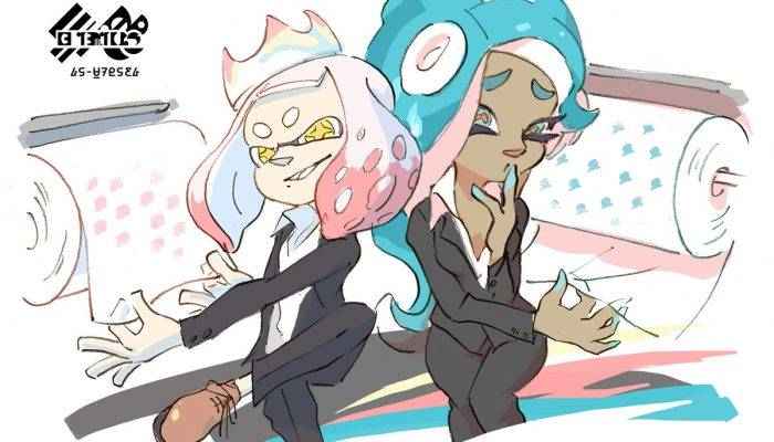 Here’s the artwork for the Front Roll vs. Back Roll European Splatfest