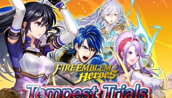 Tempest Trials in Fire Emblem Heroes, themed around Fire Emblem Genealogy of Light