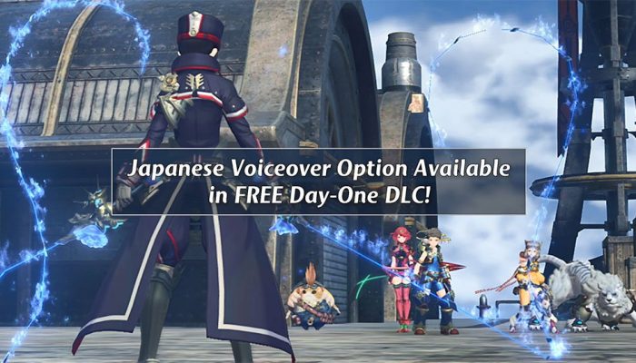 Japanese voices to be available day one as free DLC for Xenoblade Chronicles 2