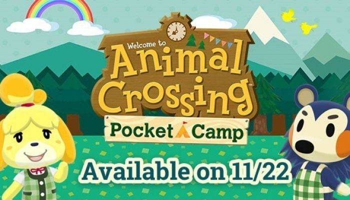 Animal Crossing Pocket Camp launching November 22