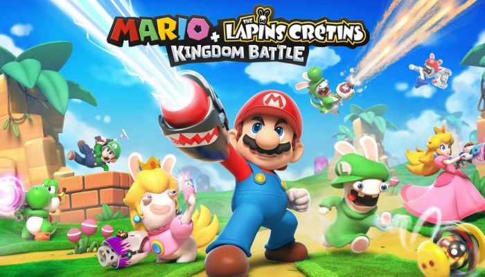 Nintendo France : ‘Mario + The Lapins Crétins Kingdom Battle est disponible en boutique et sur le Nintendo eShop’